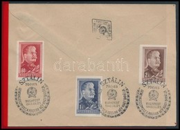 1949 Sztálin Vágott Sor FDC-n (6.000) - Andere & Zonder Classificatie