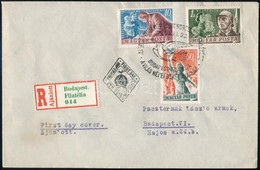 1950 Béke Sor FDC-n (4.500) - Andere & Zonder Classificatie