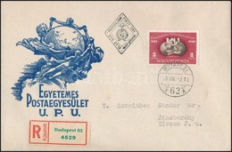 1950 UPU Bélyeg FDC-n (8.000) - Other & Unclassified