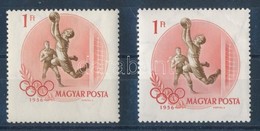 ** * 1956 Olimpia 1Ft Elfogazva + Támpéldány - Andere & Zonder Classificatie