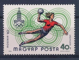 ** 1980 Moszkvai Olimpia 40f 'MAGYAP' Tévnyomat (8.000) - Other & Unclassified