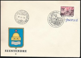 1980 Szentendre FDC A Tervező Vertel József Aláírásával - Andere & Zonder Classificatie