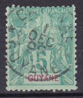 Guyane N°33 - Used Stamps