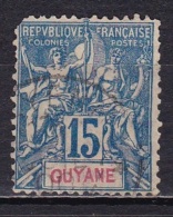 Guyane N°35 - Oblitérés