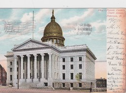 USA 1906 CARTE POSTALE DE PATERSON COURT HOUSE - Paterson