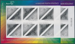 ** 1998 Olympiafila 2 Db Feketenyomat Kisív, Sorszámmal és Anélkül (12.000) - Andere & Zonder Classificatie