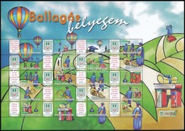 ** 2007 Ballagás Bélyegem (IV.) - Hőlégballon Promóciós Teljes ív (7.000) - Andere & Zonder Classificatie