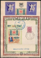 1941 Nemzetközi Vásár Emléklap Kölcsey II. Emlékívvel és Alkalmi Bélyegzéssel (10.000) - Andere & Zonder Classificatie
