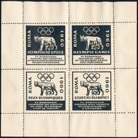 ** 1960 Római Olimpia Emlékív - Andere & Zonder Classificatie