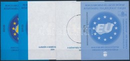 ** 2004/14 Magyarország Az Európai Közösség Teljes Jogú Tagja 5 Db Emlékív (4.400) - Other & Unclassified