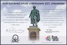 ** 2016 Széchenyi István Születésének 225. évfordulója Emlékív - Andere & Zonder Classificatie