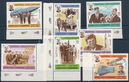 ** 1967 J. F. Kennedy és Az űrutazás ívszéli Sor Mi 166-172 - Other & Unclassified