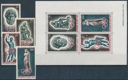 ** 1964 Olimpia Sor Mi 148-151 + Blokk Mi 1 - Other & Unclassified