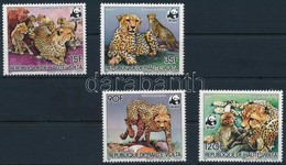 ** 1984 WWF: Gepárd Sor Mi 957-960 - Other & Unclassified