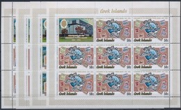 ** 1974 100 éves Az UPU Kisívsor Mi 424-427 - Andere & Zonder Classificatie