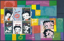 ** 2007 Betty Boop, Rajzfilm Kisív Mi 3780-3785 + Blokk Mi 522 - Other & Unclassified