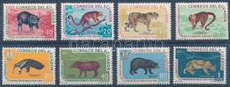 * 1960-1961 Állatok 2 Db Sor Mi 1021-1024, 1066-1069 - Andere & Zonder Classificatie