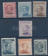 * 1912 Forgalmi 7 értékek Simi Felülnyomással Mi 4-5, 8-12 XII - Andere & Zonder Classificatie