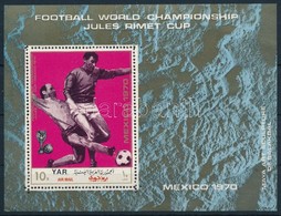 ** 1970 Futball Világbajnokság (VIII.) Blokk Mi 134 - Other & Unclassified