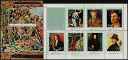 ** 1971 Müncheni Olimpia Kisív Mi 1328-1334 + Blokk 157 - Andere & Zonder Classificatie