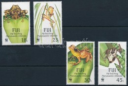 ** 1988 WWF: Fidzsi-fa Béka Sor Mi 586-589 - Andere & Zonder Classificatie