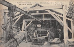 52 - HAUTE MARNE / Doulaincourt - 521739 - Exploitation De La Forêt D' Heu - La Scie à Ruban - Beau Cliché Animé - Doulaincourt
