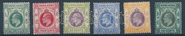 * 1907/1911 Forgalmi Bélyegek / Definitive Stamps Mi A 91-96 - Other & Unclassified
