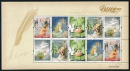 ** 2005 Hans Christian Andersen Születésnek 200. évfordulója Kisív Mi 3635-3639 - Andere & Zonder Classificatie