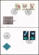 1990-1991 2 Klf FDC - Andere & Zonder Classificatie