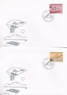 1995 Üdvözlőbélyeg Sor Mi 1111-1114 4 Db FDC-n - Other & Unclassified