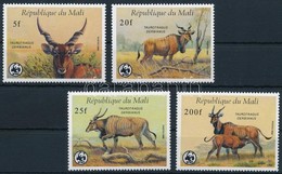 ** 1986 WWF: Jávorantilop Sor Mi 1078-1081 - Andere & Zonder Classificatie