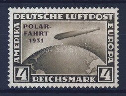 ** 1931 Zeppelin Polarfahrt 4RM Mi 458 - Andere & Zonder Classificatie