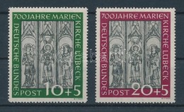 ** 1951 700 éves A Lübecki Mária Templom Sor Mi 139-140 - Other & Unclassified