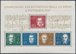 ** 1959 Beethoven-Halle Blokk Mi 2 - Andere & Zonder Classificatie