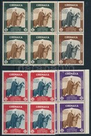 ** 1934 Gyarmati Kiállítás, Nápoly Sor Négyestömbökben Mi 115-126 - Other & Unclassified