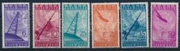 ** 1947 Távközlés Sor Mi 732-737 - Andere & Zonder Classificatie