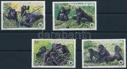 ** 1985 WWF: Hegyi Gorilla Sor Mi 1292-1295 - Andere & Zonder Classificatie