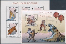 ** 2010 Kínai újév: Tigris éve Kisív Mi 4494-4499 + Blokk Mi 773 - Sonstige & Ohne Zuordnung