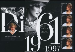 ** 2012 Diana Hercegnő Halálának 15. évfordulója Kisív Mi 1311 + Blokk Mi 126 - Other & Unclassified