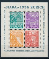 ** 1934 NABA Blokk Mi 1 - Other & Unclassified