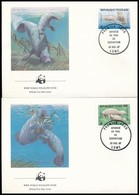 1984 WWF: Manátusz Sor Mi 1763-1766  4db FDC-n - Other & Unclassified