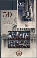 ** 2012 John F. Kennedy Beiktatásának 50. évfordulója Kisív Mi 2834-2837 + Blokk Mi 382 - Andere & Zonder Classificatie