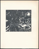 Frans Masereel (1889-1972): Gengszterek, Fametszet, Papír, Jelzett A Fametszeten, 10,5×13 Cm - Other & Unclassified