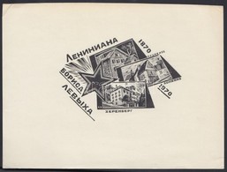 Konstantin S. Koslowski (?-?): Ex Libris. Fametszet / Russia Bookplate Wood-engraving   11x14 Cm - Other & Unclassified