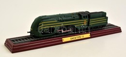 SNCB Type 12 Gyűjtői Vasútmodell, Fa Talapzaton, Saját Dobozában, H: 21 Cm - Andere & Zonder Classificatie