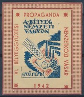 ** 1942 A Bélyeg Nemzeti Vagyon VI. Bélyeggyűjtési Propaganda (katalógusban Nem Szerepel) - Unclassified
