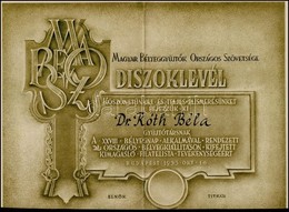 1955 Mabeosz Díszoklevél Légrády Grafikával, Valamint Bélyeggyűjtő Emlékbélyeg ** - Unclassified