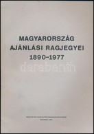 Magyarország Ajánlási Ragjegyei 1890-1977 (Budapest, 1981) - Unclassified