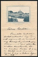 1904 A Szent Lukács-fürdő Dekoratív Levélpapírjára írt Levél - Zonder Classificatie