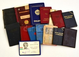 Cca 1940-1960 16 Db Vegyes Régi Igazolvány, útlevél, - Zonder Classificatie